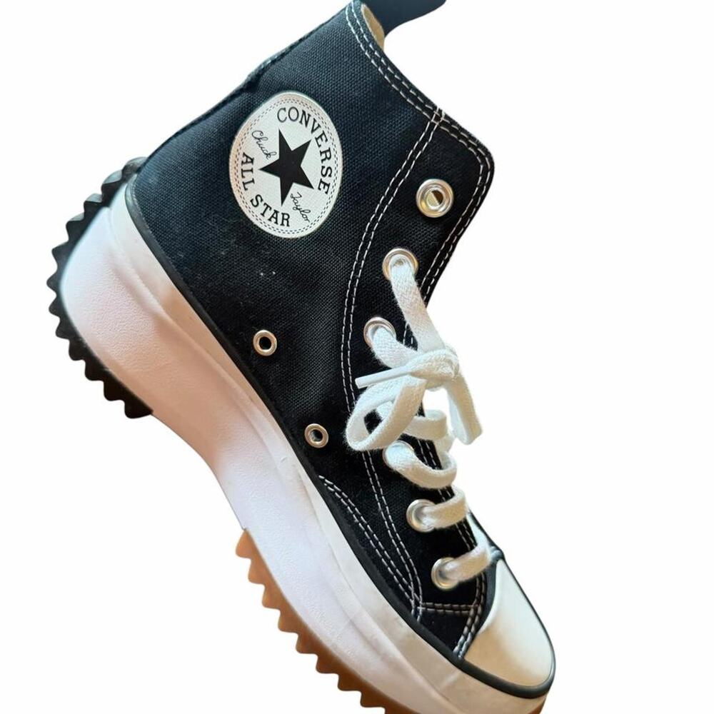 Converse black and white platform - Picture 6 of 8